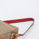 GUCCI Micro GG Web Sherry Line Shoulder Bag PVC Beige 019 43 0107 Auth 208544A-8