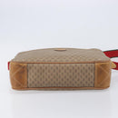 GUCCI Micro GG Web Sherry Line Shoulder Bag PVC Beige 019 43 0107 Auth 208544A-9