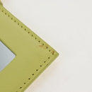 Balenciaga The Paper Hand Bag Leather Light Yellow Silver 236701 Auth 208550V-17