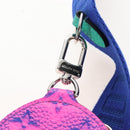 LOUIS VUITTON Taurillon Clemence Illusion Trio Pouch NM M59680 Auth 208551SM-16