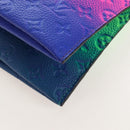 LOUIS VUITTON Taurillon Clemence Illusion Trio Pouch NM M59680 Auth 208551SM-19