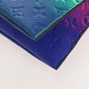 LOUIS VUITTON Taurillon Clemence Illusion Trio Pouch NM M59680 Auth 208551SM-21