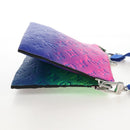 LOUIS VUITTON Taurillon Clemence Illusion Trio Pouch NM M59680 Auth 208551SM-4