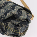 LOUIS VUITTON Monogram Denim Mini Pretty Raye Bag Blue M95333 LV Auth 208556SAM-16