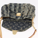 LOUIS VUITTON Monogram Denim Mini Pretty Raye Bag Blue M95333 LV Auth 208556SAM-21