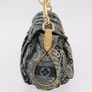 LOUIS VUITTON Monogram Denim Mini Pretty Raye Bag Blue M95333 LV Auth 208556SAM-4