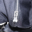 FENDI Mamma Baguette Shoulder Bag Cotton Jersey Black Silver 26424 Auth 208557V-25