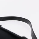 FENDI Mamma Baguette Shoulder Bag Cotton Jersey Black Silver 26424 Auth 208557V-8