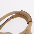 Chloe Paddington Hand Bag Leather Beige Gold Silver Auth 208558V-9