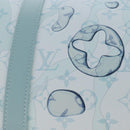 LOUIS VUITTON Aqua Garden Keepall Bandouliere 50 Bag M22570 LV Auth 208560SM-19