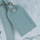 LOUIS VUITTON Aqua Garden Keepall Bandouliere 50 Bag M22570 LV Auth 208560SM-22