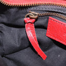 Balenciaga Mini City Hand Bag Leather Red 300295 Auth 208564V-23