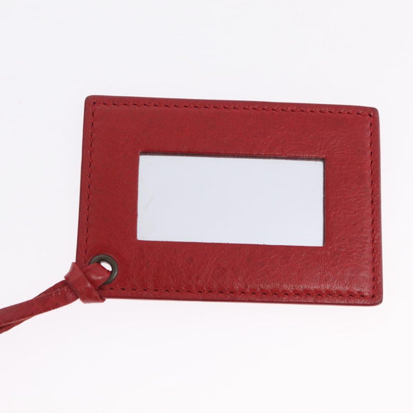 Balenciaga Mini City Hand Bag Leather Red 300295 Auth 208564V