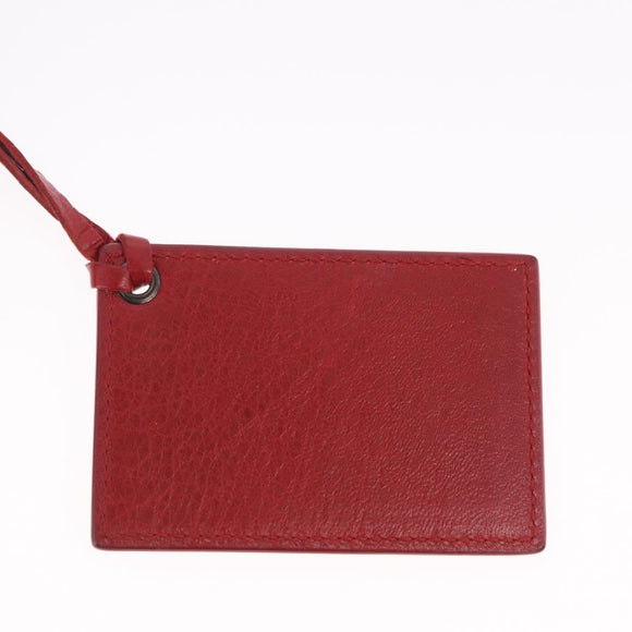 Balenciaga Mini City Hand Bag Leather Red 300295 Auth 208564V