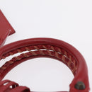 Balenciaga Mini City Hand Bag Leather Red 300295 Auth 208564V-9