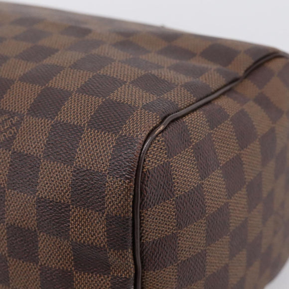 LOUIS VUITTON Damier Ebene Speedy 30 Hand Bag N41364 LV Auth 208566A