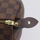 LOUIS VUITTON Damier Ebene Speedy 30 Hand Bag N41364 LV Auth 208566A-17