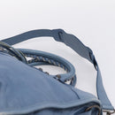 Balenciaga The City Hand Bag Leather 2way Blue 115748 Auth 208567V-15