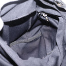 FENDI Mamma Baguette Shoulder Bag Cotton Jersey Black Silver 26686 Auth 208573V-19