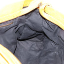 Balenciaga The City Hand Bag Leather 2way Yellow 115748 Auth 208577V-25