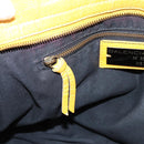 Balenciaga The City Hand Bag Leather 2way Yellow 115748 Auth 208577V-27