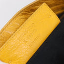 Balenciaga The City Hand Bag Leather 2way Yellow 115748 Auth 208577V-12