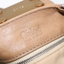 Chloe Paddington Hand Bag Leather Beige Gold Silver Auth 208578V-23