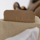 Chloe Paddington Hand Bag Leather Beige Gold Silver Auth 208578V-12