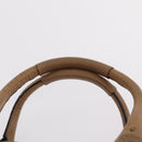 Chloe Paddington Hand Bag Leather Beige Gold Silver Auth 208578V-14