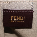 FENDI Zucchino Canvas Tote Bag Multicolor Gold 8BH215 Auth 208580V-19