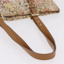 FENDI Zucchino Canvas Tote Bag Multicolor Gold 8BH215 Auth 208580V-7
