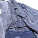 Miu Miu Tote Bag Leather 2way Navy Gold Auth 208583V-20