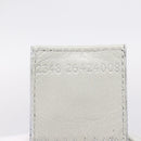 FENDI Mamma Baguette Shoulder Bag Canvas Gray Silver Auth 208585V-24