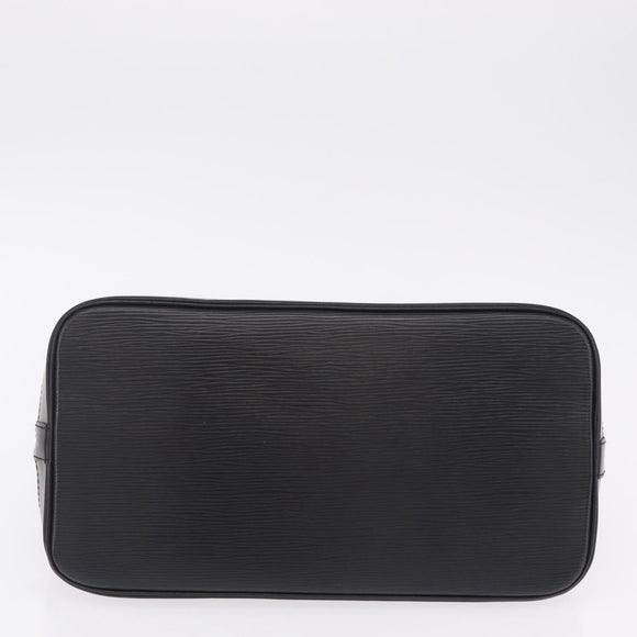 LOUIS VUITTON Epi Alma Hand Bag Noir Black M52142 LV Auth 208593V