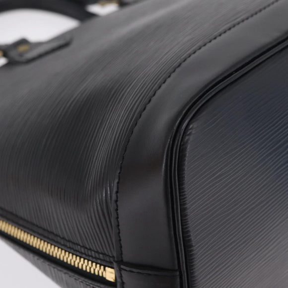 LOUIS VUITTON Epi Alma Hand Bag Noir Black M52142 LV Auth 208593V