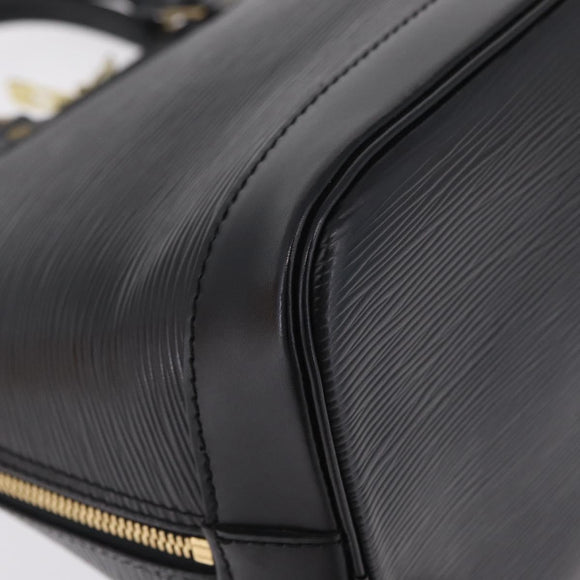 LOUIS VUITTON Epi Alma Hand Bag Noir Black M52142 LV Auth 208593V