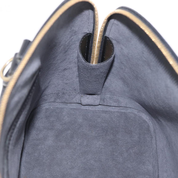 LOUIS VUITTON Epi Alma Hand Bag Noir Black M52142 LV Auth 208593V