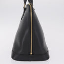 LOUIS VUITTON Epi Alma Hand Bag Noir Black M52142 LV Auth 208593V-4