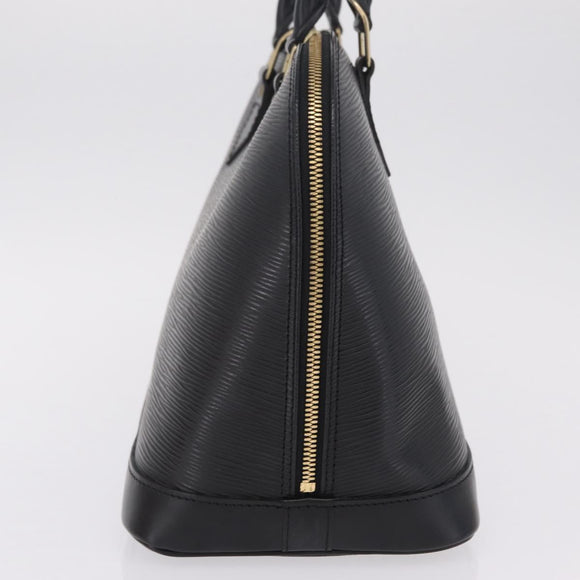 LOUIS VUITTON Epi Alma Hand Bag Noir Black M52142 LV Auth 208593V