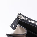 LOUIS VUITTON City Steamer MM Hand Bag Leather Black Beige LV Auth 208594M-23