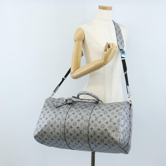 LOUIS VUITTON Monogram Reflect Keepall Bandouliere 50 Bag LV Auth 208595SM
