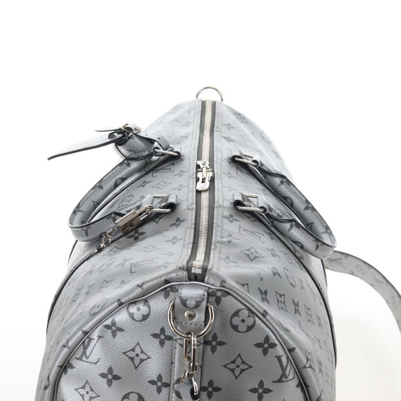 LOUIS VUITTON Monogram Reflect Keepall Bandouliere 50 Bag LV Auth 208595SM