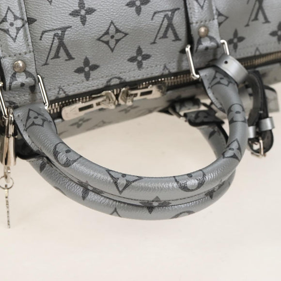 LOUIS VUITTON Monogram Reflect Keepall Bandouliere 50 Bag LV Auth 208595SM