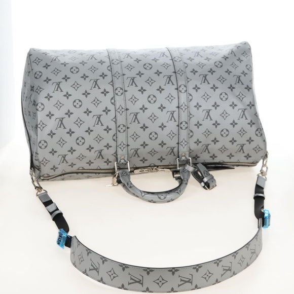 LOUIS VUITTON Monogram Reflect Keepall Bandouliere 50 Bag LV Auth 208595SM