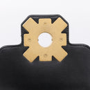 CHANEL Matelasse Shoulder Bag Calf Skin Black Champagne Gold CC Auth 208597SM-22