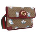 GUCCI Micro GG Supreme Doraemon Fujiko-Pro Waist PVC Beige 647817 Auth 208599M-1