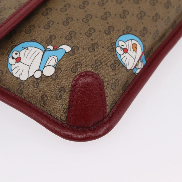GUCCI Micro GG Supreme Doraemon Fujiko-Pro Waist PVC Beige 647817 Auth 208599M
