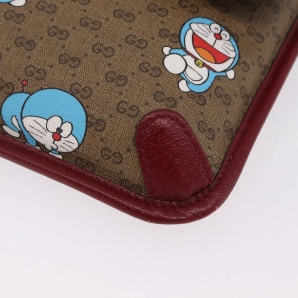 GUCCI Micro GG Supreme Doraemon Fujiko-Pro Waist PVC Beige 647817 Auth 208599M
