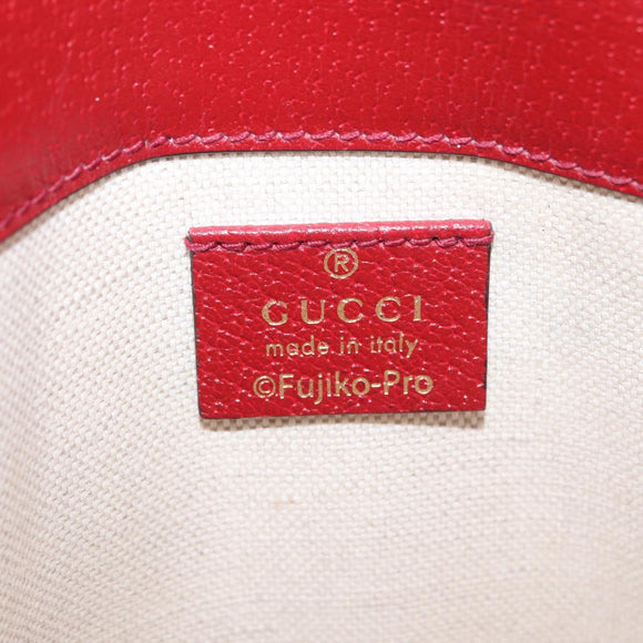 GUCCI Micro GG Supreme Doraemon Fujiko-Pro Waist PVC Beige 647817 Auth 208599M