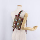 GUCCI Micro GG Supreme Doraemon Fujiko-Pro Waist PVC Beige 647817 Auth 208599M-23